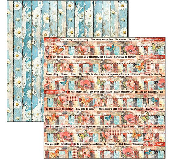 Papier de scrapbooking "Majestic Dream"