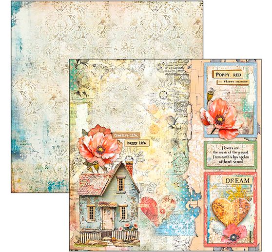 Papier de scrapbooking "Majestic Dream"
