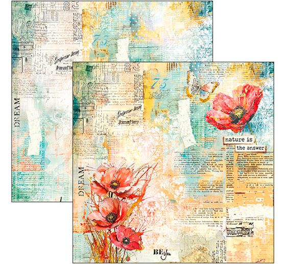Papier de scrapbooking "Majestic Dream"