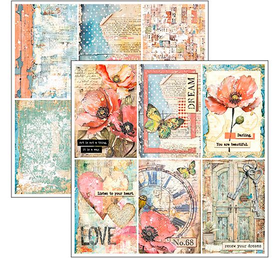 Papier de scrapbooking "Majestic Dream"