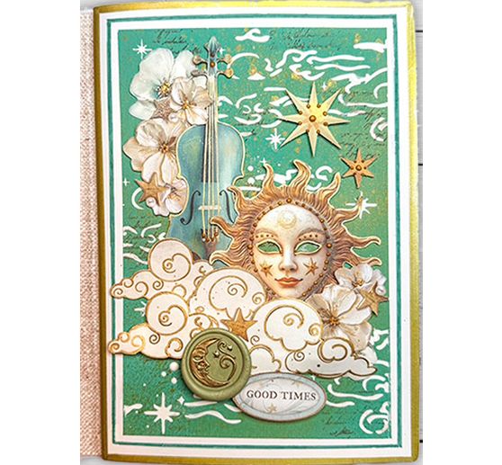 Tampons Clear Stamps "Masquerade"