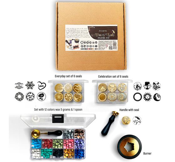 Stamperia Wax and Seals Kit de démarrage