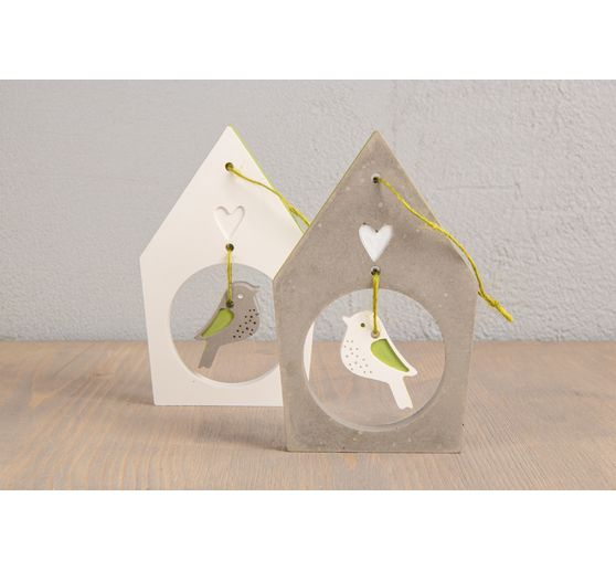 Moule en silicone « Nichoirs & oiseaux »