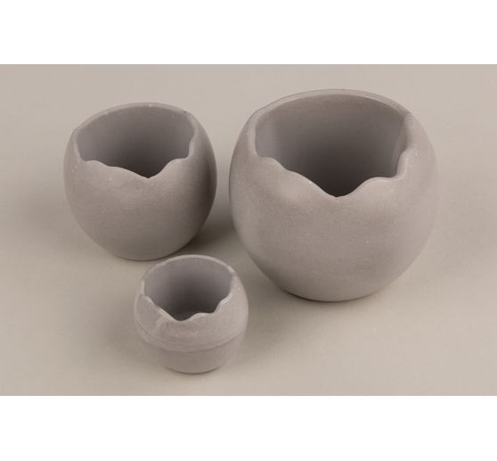 Moules en silicone « Vase à bord ondulé »