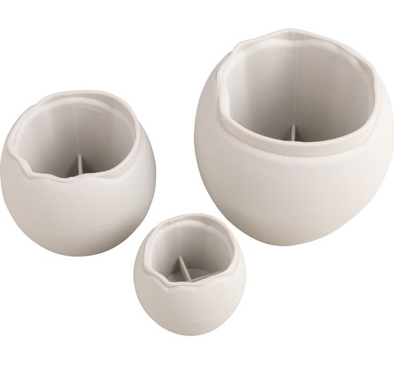 Moules en silicone « Vase à bord ondulé »
