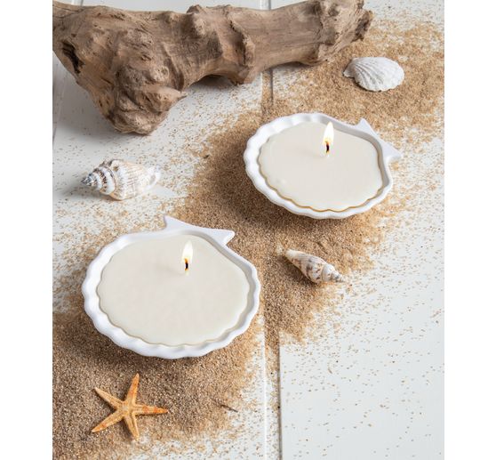 Moules en silicone « Étoile de mer & coquillages »