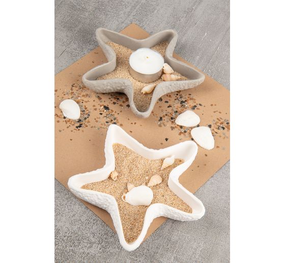 Moules en silicone « Étoile de mer & coquillages »
