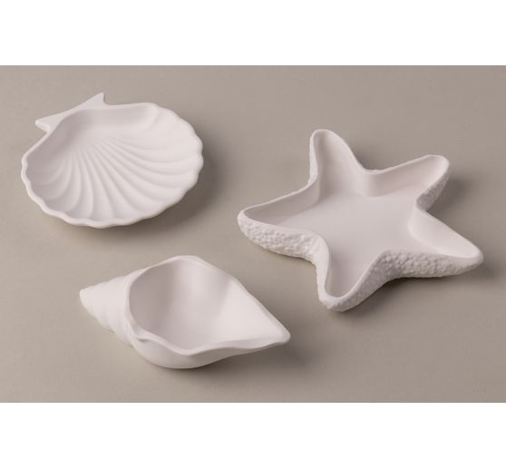Moules en silicone « Étoile de mer & coquillages »