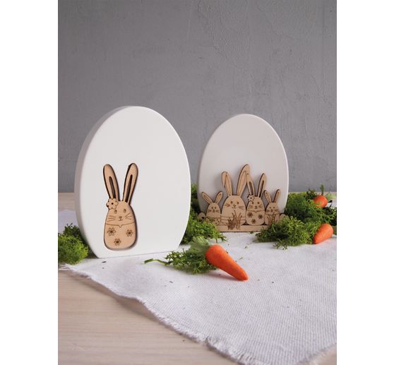Éléments de décoration en bois