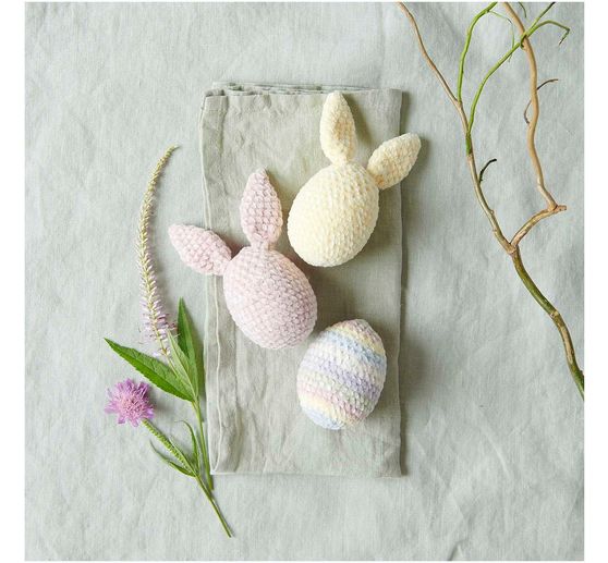 Kit crochet Rico Design Ricorumi « Œufs de Pâques Nilli Nilli »