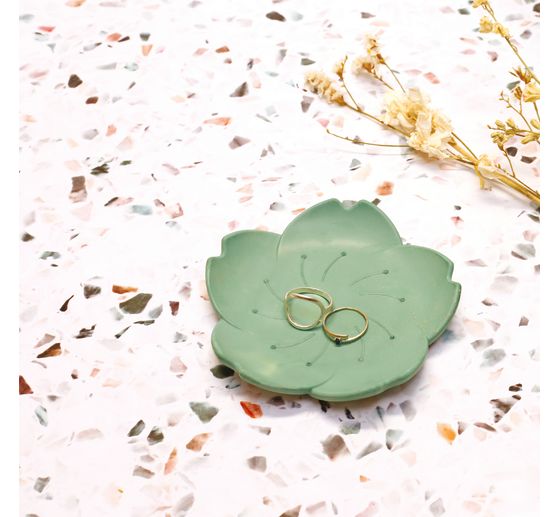 Moule en silicone « Coupelle fleur »