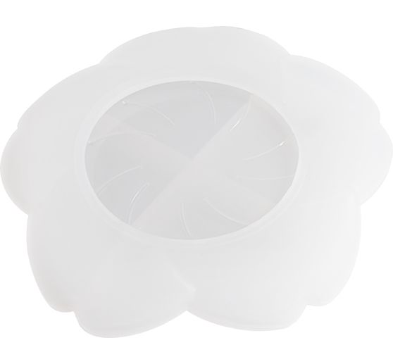 Moule en silicone « Coupelle fleur »