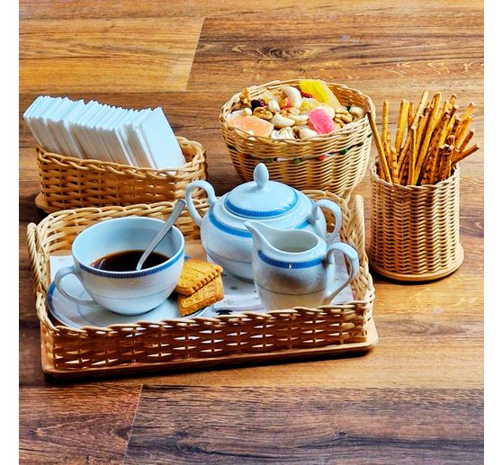 Kit créatif VBS « Pot à crayons en rotin »