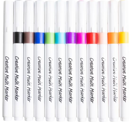 Creative Multi Marqueur, 12 couleurs