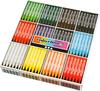 Colortime Wax crayon, 12 colours à 24 pcs.
