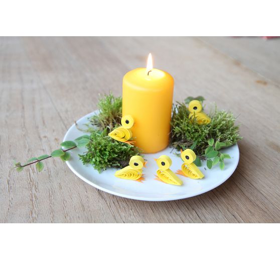 Kit de quilling « Poussins dans l'œuf »