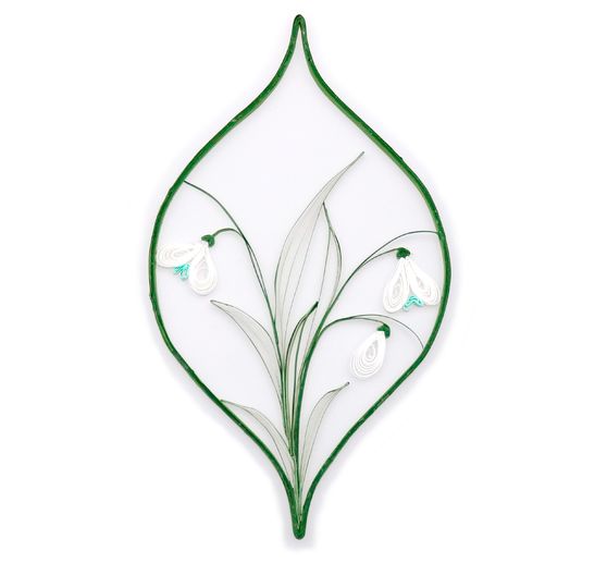 Set Quilling "Perce-neige"