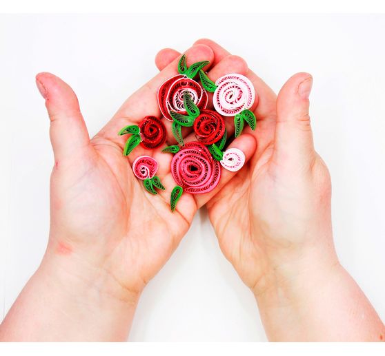 Kit de quilling « Roses »