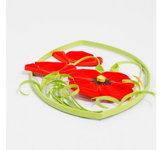 Kit de quilling "coquelicots"