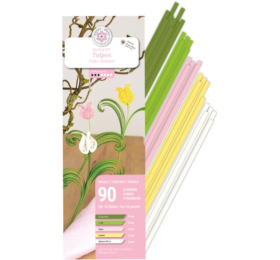 Kit de quilling « Tulipes »