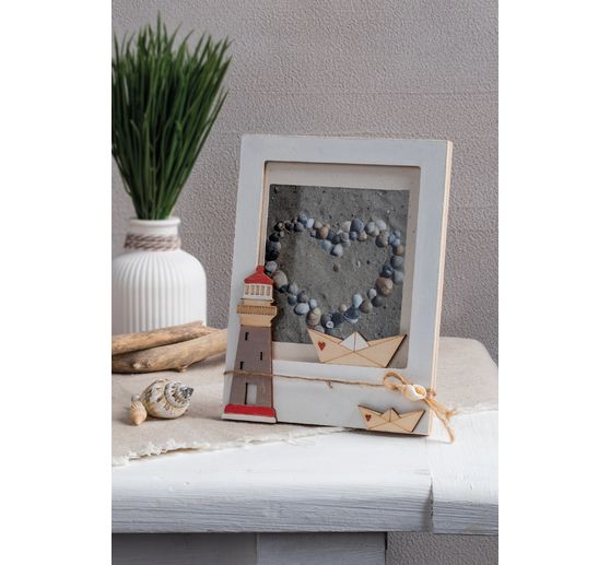 Pièces à disperser en bois « Phare & Co »