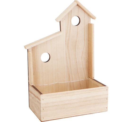 Jardinière en bois « Maisonnette »