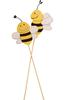 Piques déco en bois abeille « Susi & Willy »