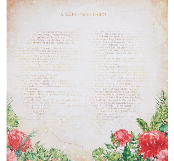 Scrapbook block "Home for the Holidays"