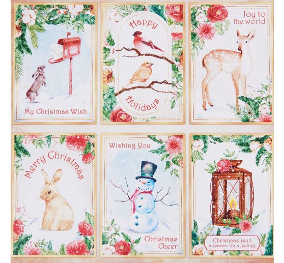 Scrapbook block "Home for the Holidays"