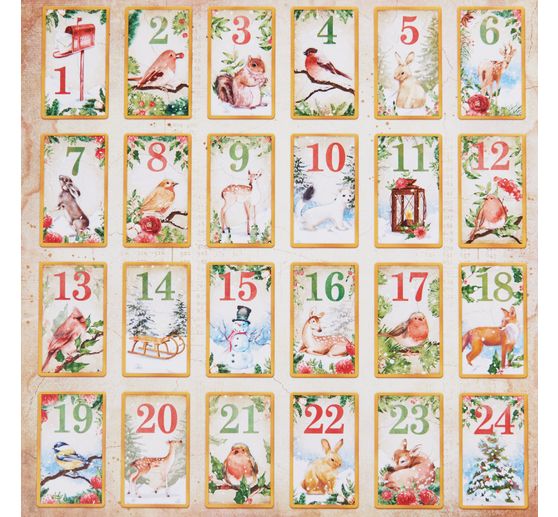Scrapbook block "Home for the Holidays"