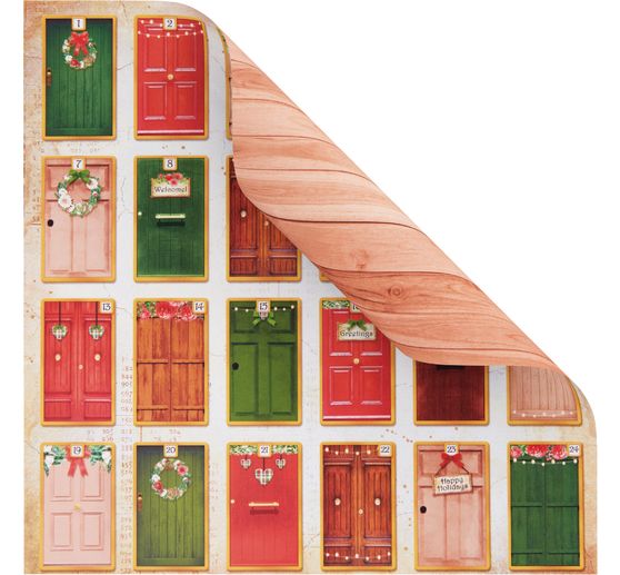Scrapbook block "Home for the Holidays"