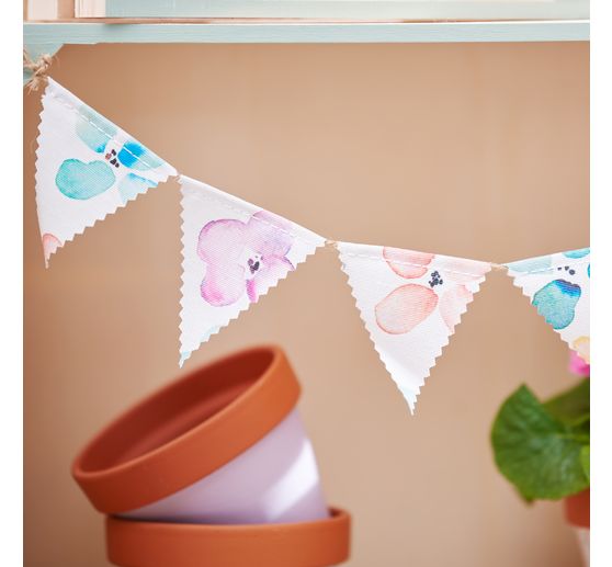 Tissu coton au mètre « Fiesta », enduction acrylique