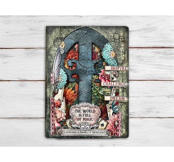 Bloc de scrapbooking "Master of Magic - Backgrounds"