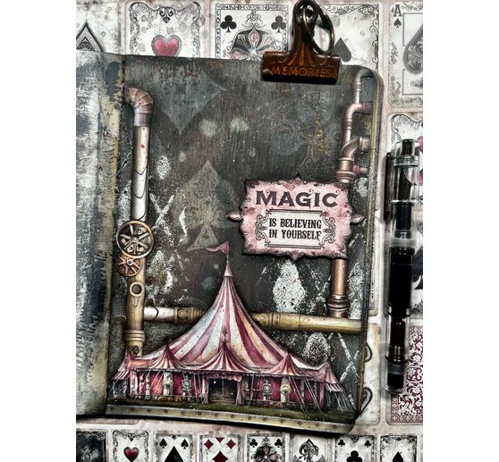 Bloc de scrapbooking "Master of Magic - Backgrounds"