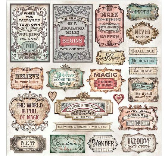 Bloc de scrapbooking "Master of Magic"