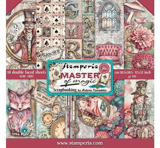 Bloc de scrapbooking "Master of Magic"