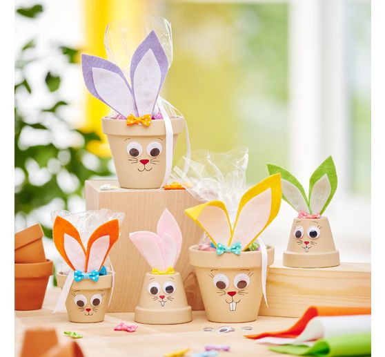 VBS Craft kit "Terracotta pot bunny"