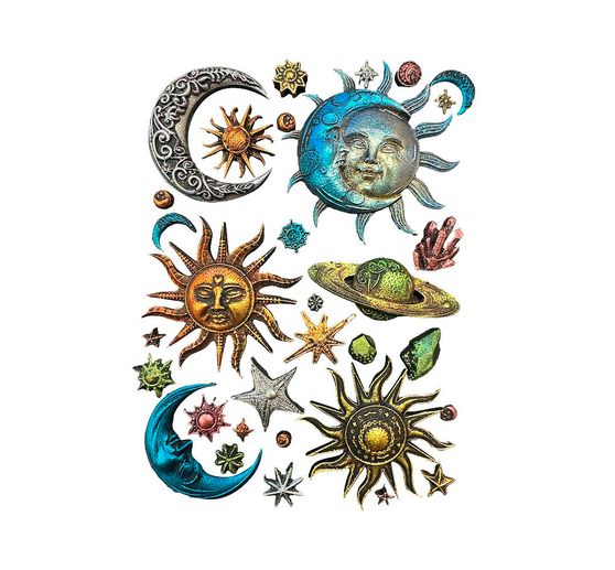 Moule en silicone « Sun & Moon »