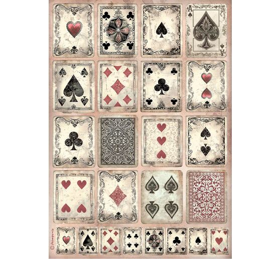 Soie de paille à motifs « Master of Magic Cards »