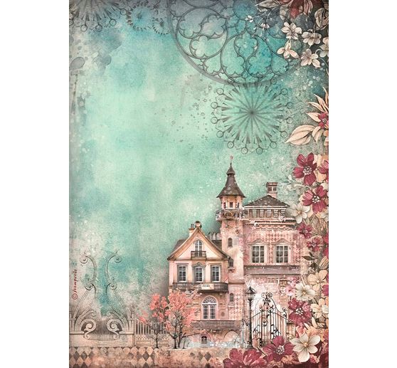 Soie de paille à motifs « Master of Magic House »