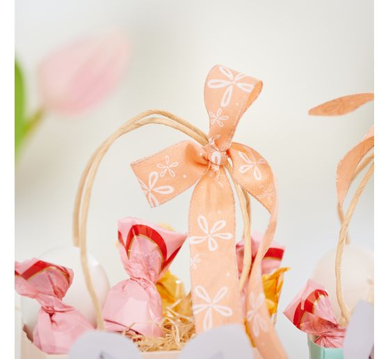 Ruban imprimé « Fleur »