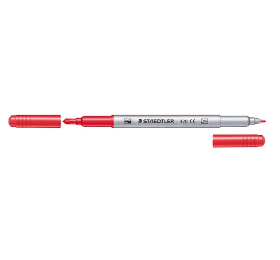 Staedtler Noris peintre double fibre, set de 12 pièces