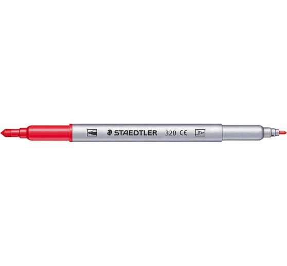Staedtler Noris peintre double fibre, set de 12 pièces