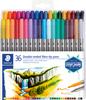 Feutres double pointe Staedtler, set de 36