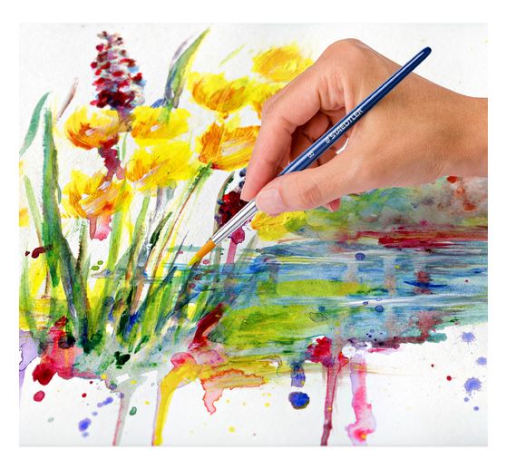 Set de peinture acrylique Staedtler, 12 tubes