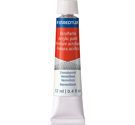 Set de peinture acrylique Staedtler, 12 tubes