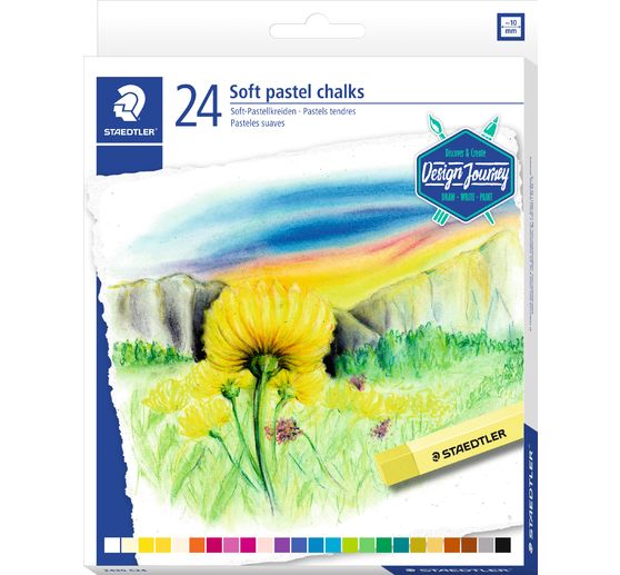 Staedtler Soft pastel chalks, set of 24