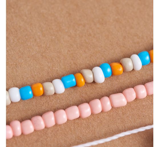 Micro-cordelette macramé, cirée