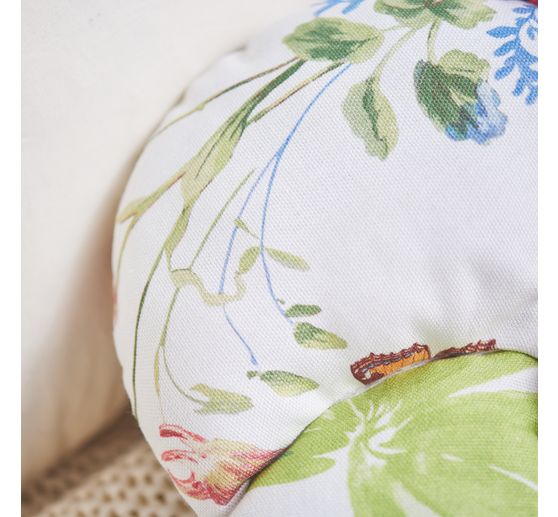 Tissu coton au mètre « Prairie aux papillons »