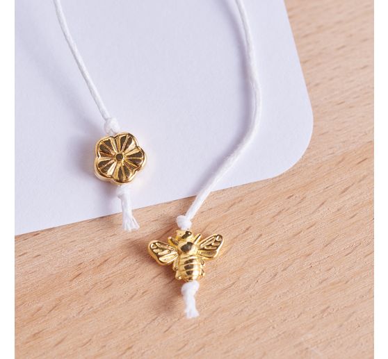 VBS Breloque "Bee & Flower"